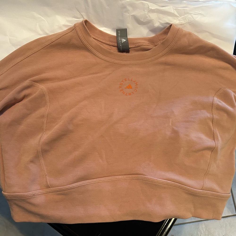 Stella McCartney for Adidas.  Size large crop top. Open back. - Picture 6 of 8